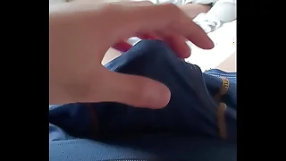 I rub my dick because I lack money.